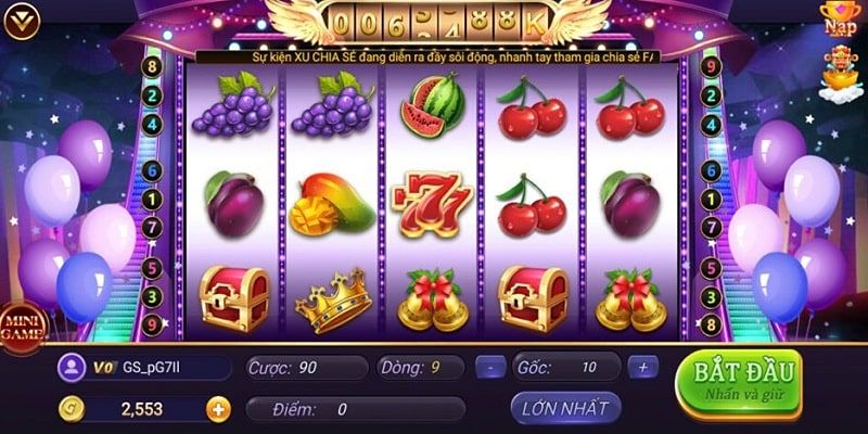 Đa dạng bàn quay nổ hũ trái cây tại GOOD88 com
